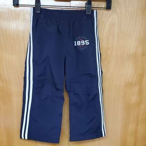 Navy nylon fully lined track pants jogger 24 months
